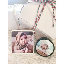 차량용 포토방향제 석고방향제 자동차선물 사진석고 송풍구, 사각석고방향제