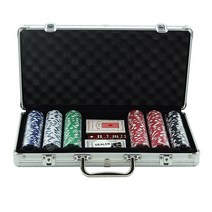 미소 카지노칩 게임세트 룰렛 블랙잭, 2- 300PCS 풀세트-1 고급형카지노칩