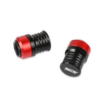 SYM maxsym 400i 600i max 400 600 allyears 오토바이 액세서리 cnc 차량 휠 타이어 밸브 스템 캡 커버 유니버설, 빨간색