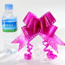 매직리본 특대형 10개 자동리본 원터치리본 선물포장, 색상혼합