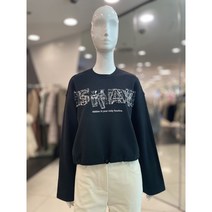 [보브] 트위드 패치 드로스트링 맨투맨 티셔츠 7111440305 뉴코아일산