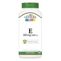 21세기센트리 비타민 E 180mg 400IU 소프트젤, 250개입, 1개