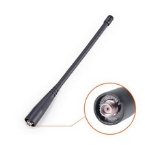 BaoFeng uv-5r 안테나 용 워키 토키 SMA-Female UHF/VHF 136-174/400 MHz UV5R UV-82 Baofeng 부품, [01] Black