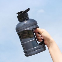 1L 리터 플라스틱 아이스 물통 헬스물통 등산 캠핑 텀블러 대용량 물병 투명보틀 워터보틀, 에너자인 보틀 1L