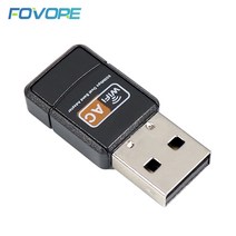 네트워크 랜카드 뜨거운 USB WiFi 접합기 600Mbps 2.4GHz 5GHz 안테나 이중 대역 802.11b/n/g/ac 소형 무선 컴퓨터 카드 수신기