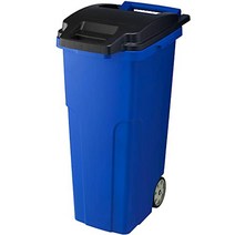 Squirrel Large Trash 4 Wheel Caster Pale Blue 70L With Packing Made in Japan 70C4, 1개, 상품명참조