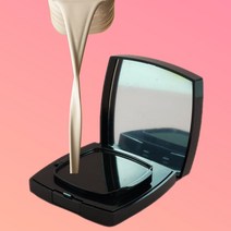 파운데이션 팩트 공케이스 소분 용기 공병 사각케이스, 사각화이트