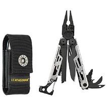 LEATHERMAN 레더맨 시그널 캠핑 멀티툴, 블랙/실버