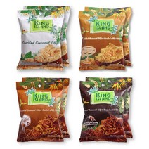 킹아일랜드 구운코코넛칩 50g 4종 x 2봉 (8봉세트), 종류별 2개 x 4종(총8개)