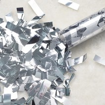 은박꽃가루폭죽 실버, 단품