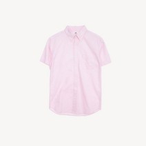 UNIQLO 유니클로 도트 옥스포드 슬림 반팔 셔츠 MAN_M