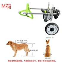 강아지 보조기 고양이 뒷다리 보행기 2륜 의족 반려묘 보호대, M(5-8kg) 3방향 조절