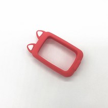 휴대용 미니 트레킹 나침반 일반 자전거 젤 스킨 케이스 및 화면 보호기 커버 Bryton 라이더 310 GPS 컴퓨, 02 Red-Cat ear type