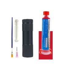 6 가지 색상 UV 감광성 솔더 마스크 잉크 BGA PCB 회로 기판 페인트 솔더링 페이스트 오일 절연 부식 방지, [03] red