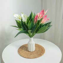 바보사랑 안수리움부쉬 47cm.플라워트리, 진핑크