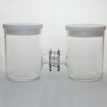 H형 이온 프로톤 교환막 실험용 전기 화학 이중 전해질 산수소 장치, 02 U-50ml