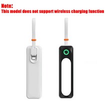 NIFFPD 자석 무선 힘 은행 백업 고속 충전기 1000000mAh USB 외부 배터리, 5000mAh Power Bank