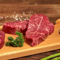 [헤비스테이크] 부채살 스테이크(냉장 당일발송) 720g(180g x 4팩) 개별소포장