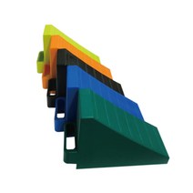 중형 PP차량버팀목 고임목 승용차용, 주황