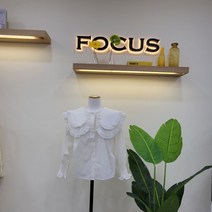 포커스 이중카라프릴블라우스 FS2A7BL0022IV