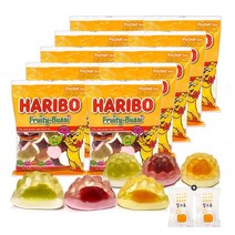 하리보 프루티부시(100g) x 10봉(+밀크츄 2개), 99.9g, 10봉