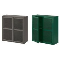 이케아 IVAR 이바르 도어수납장메시캐비닛철제수납장인테리어, 그레이메시_804.840.89