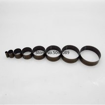 가죽 공예 도구 세트 펀칭 치즐 외 외 일본 스틸 블레이드 원형 커터 DIY 라운드 작은 벨 다이 커팅 나이프 핸드 펀치 금형 15-60mm, 35mm