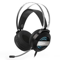 LED RGB PC 헤드셋 고감도 마이크 어학용 중학생 대학생 성인 온라인수업 인강 PC 노트북