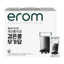 이롬 황성주 박사 국산콩 두유 검은콩 무가당 190mlX20팩, 단품
