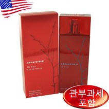 Armand Basi In Red 3.4 oz EDP WOMEN 알만바시, 1개