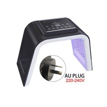 디지털조도계 조도측정기 7 가지 색상 LED 페이셜 마스크 PDT 라이트 테라피 수분 스프레이 분광계 콜드 샤프트 레드 블루 뷰티 램프, 08 AU