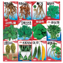 경신 고산 취나물 오복 신선초 곰취 곤드레 수세미 황기 식방풍 고수 난쟁이 수수 일당귀 냉이 적자소 방아 적 백 하수오 여주 결명자 다채 비타민 공심채 게거리무 메밀 씨앗 종자