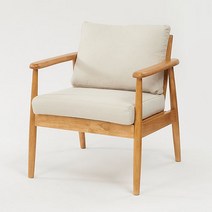 나다운 고무나무원목 1인페브릭소파 원목소파 쇼파, 네이비