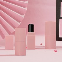 립스틱 케이스 DIY 화장품 립밤 용기 스틱형 고체향수 공병, 핑크