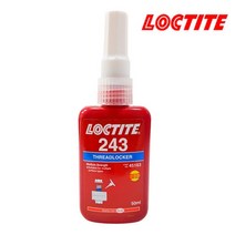 록타이트 243 나사 고정제 NO.243 50ml 나사본드 243 나사용본드 나사용 강력접착제 볼트고정제 볼트본드 볼트접착제 록타이트243, 1개
