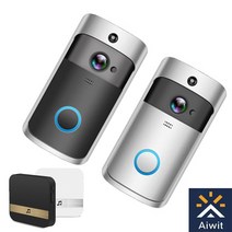 인터폰 비디오폰 v5 smart wifi 무선 비디오 초인종 ac110 220v 18v 500mah 전원 어댑터 eken v5 v7 remote video monitor, 옵션 1, 나는 플러그