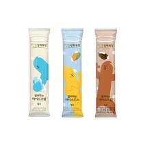상하목장 얼려먹는 아이스크림&주스 망고/밀크/초코 85ML (총24개), 밀크12+초코12
