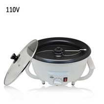 110v 220v 전기 커피 로스터 기계 커피 콩 홈 로스팅 비 스틱 코팅 베이킹 도구 가정용 곡물 건조 정미기 도정기, 오, 02 110V_02 미국