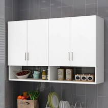 주방 상부장 서랍장 키큰장 1200 화장실 수납장 부엌, 이중문 60x30x80 라이트월넛