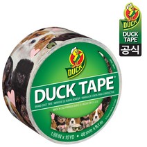 [공식판매점] 덕테이프 디자인 테이프 강아지 (퍼피) 9m (10yd)