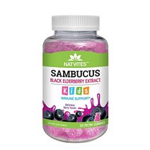 natvites sambucus 엘더베리 펙틴 젤리 120개