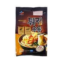 [메가마트]CJ 가쓰오 튀김 우동 2인분 490g, 단품