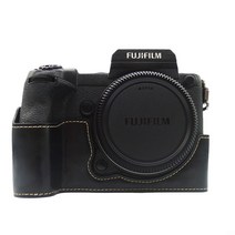 적용 후지 GFX100S 케이스 GFX50R 카메라 가방 GFX50S가죽커버 GFX50SII 베이스그린, 블랙베이스_후지 Gfx50S