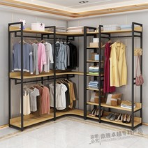 대형 철제 코트랙 옷걸이 행거 드레스룸 아파트 선반, 120X160