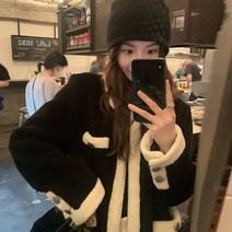 코코블랑 / 가브리엘 덤블 배색자켓
