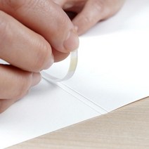 열접착 제본 스트립 유치원 14mm 60매 문구덕후 제본기계 중고등학생 보고서표지 소모품 책만들기 표지