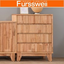 퍼스웰 숲향기 참죽나무원목 600서랍장거실장TV장RV_112, 내츄럴