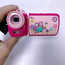디지털캠코더 캠코더 디카 아날로그 감성 핸디캠, 퍼플 비즈