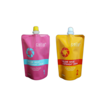 새롬화장품 칼라 볼륨 매직 스트레이트 크림 1제 2제 각 500ml 11203502, 2제 액상 타입 중화제