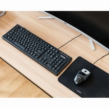 사무용 최적화된 유선 블랙 USB 광마우스 편한마우스